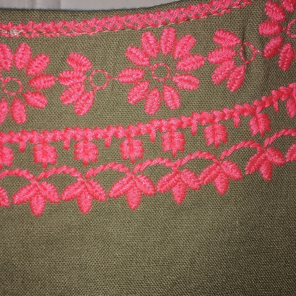 Embroidered with fringe tunic shirt - Picture 8 of 8